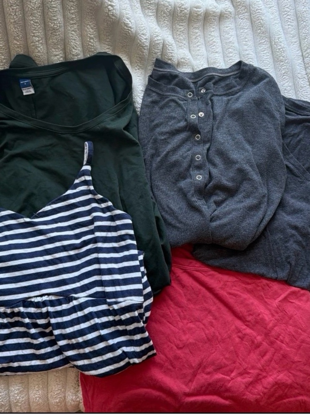 Maternity Clothing Bundle 5pc Gap Old Navy Dresses Tops Small/Medium
